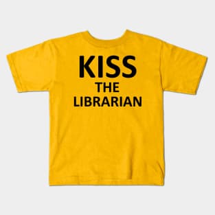 Kiss The Librarian Kids T-Shirt